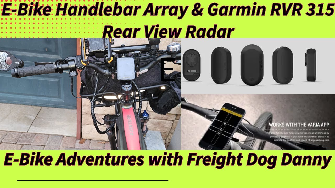 EBike Handlebar Array & Garmin Varia RVR 315 Rearview Radar YouTube