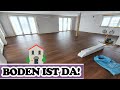 DER BODEN IST VERLEGT IM GANZEN HAUS!