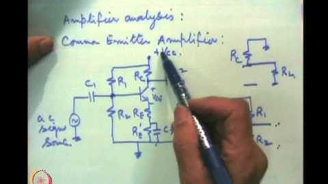 Mod-03 Lec-13 Small signal amplifiers analysis using R - Parameters