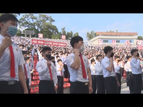 北朝鮮、対韓国の攻勢強める 若者や学生動員、大規模集会