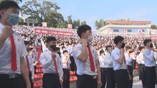 北朝鮮、対韓国の攻勢強める 若者や学生動員、大規模集会