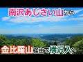 南沢あじさい山から金比羅山を経由して横沢入へ!【東京都あきる野市】