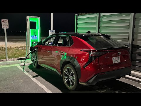DC Fast Charging The Toyota bZ4X From 0-100% Is An Exercise In Patience! (AWD 72.8kWh CATL Batte