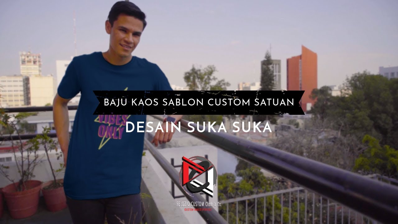Sablon Baju Satuan Custom | Felozio Custom Cloth & Co.