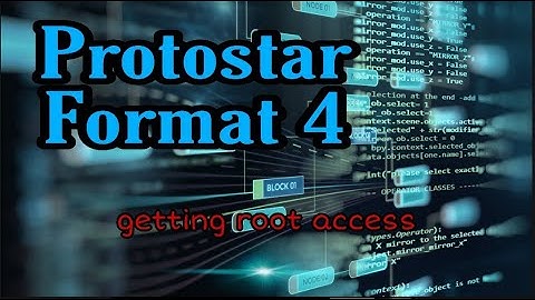 format4 ! Protostar // getting root access// exploit dev/ work-through