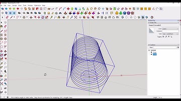 How to make accurate threads in sketchup part1