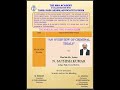 Lecture on an overview of criminal trials  by honble mrjusticensathish kumar on 08042024