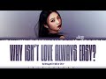 JOY - 'WHY ISN'T LOVE ALWAYS EASY?' [Romance 101 X JOY] Lyrics [Color Coded_Han_Rom_Eng]