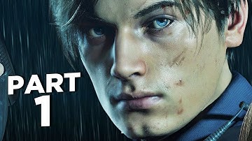 RESIDENT EVIL 2 REMAKE | Walkthrough Gameplay Part 1 | INTRO | RE2 LEON