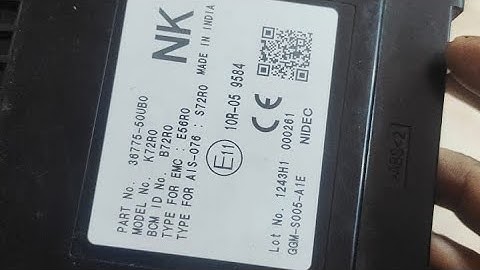 Maruti Suzuki ertiga bs6 BCM ( key less module) read ...write.....vvdi prog ...