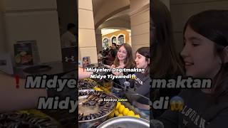 Midyeleri Dağıtmaktan Midye Yiyemedi!🤣