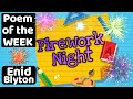Firework Night Poem Quiz
