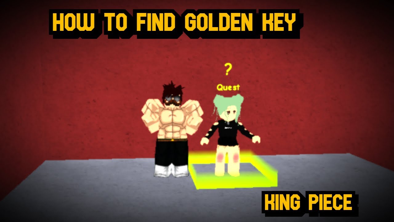 Outdated How To Find Golden Key King Piece Youtube - roblox gold key