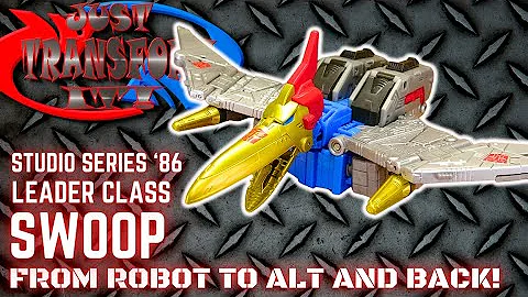 JUST TRANSFORM IT!: Studio Series '86 Leader Swoop