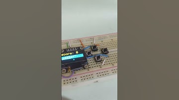 Arduino game challenge 2 #arduino #challenge #coding #esp32 #gamedev #gaming #oled #sololeveling