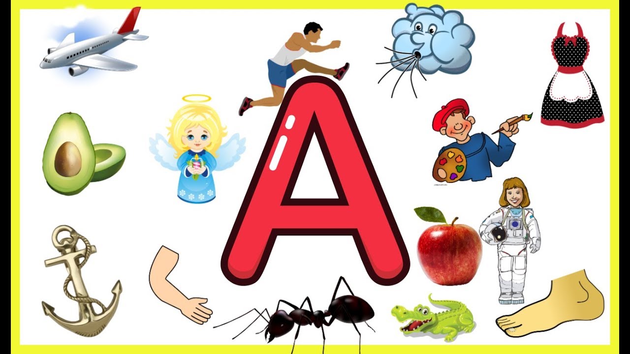 Letter A-Things that begins with alphabet A-words starts with A-Objects ...