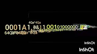 Binary Numbers Extended ^43 @Nuiterfg 