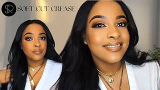 ✨ The Perfect Soft Cut Crease | Warm Glam Makeup Tutorial screenshot 3