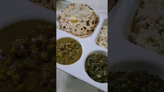LUNCH THALI ✨️ thali thalishorts viral trending shortsfeed indianfood youtube indian food .