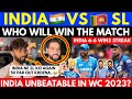 INDIA 🇮🇳vs SRILANKA🇱🇰 | Who Will Win | INDIA 6-6 Wins | Pakistani Public Reaction