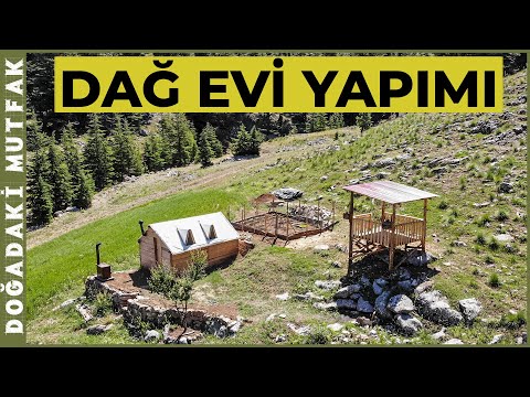 Dört Mevsimde Dağ Evi Yapımı | Başlangıçtan Bitişe Tek Videoda!