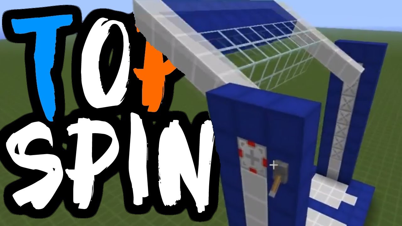 Minecraft How to Make a Gravitron AND Top Spin w/ UgoCraft YouTube