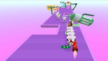 Coffee Stack - All Levels Walkthrough Gameplay (Android,iOS)