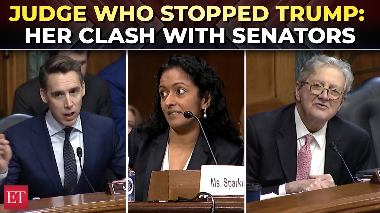 Judge Sooknanan, who blocked Trump child deportations; Recall her clash with Sen Kennedy and Hawley