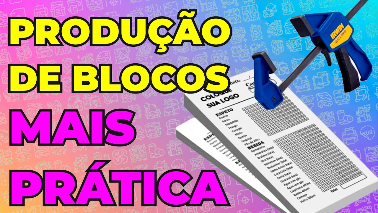 Blocos, Talões e Comandas de forma mais prática  - O que eu uso? - Dicas Na Gráfica Rápida
