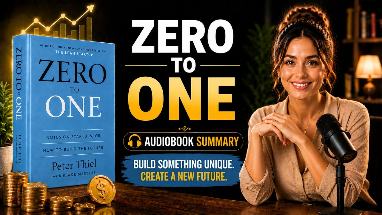 Zero To One | Peter Thiel | AudioBook Summary | By Book Essence - YouTube