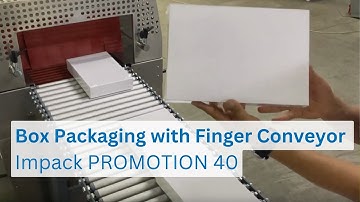 Box-Motion Continuous Sealer | Box Packaging with Finger Conveyor [Maripak] PROMOTION SHRINK MACHINE