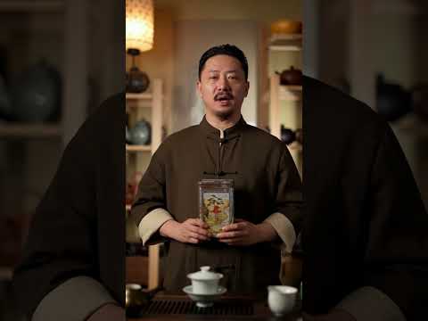 Витриманий чай Пуер Іу 1998 рік, Старий Сирий Чай Чунчжан у Залізній Банкі 150 г, видео 1