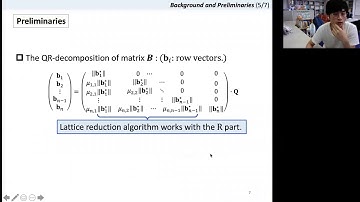 [Asia/Pacific time] Lattice Algorithms and Cryptography -- Yuntao Wang