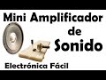 Mini Amplificador De Audio Casero (muy fácil de hacer)