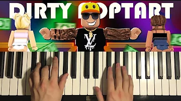 vux vux - dirty pop tart (EASY Piano Tutorial Lesson)