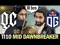 OG vs QC — TOPSON Mid Dawnbreaker 100% Outplay on TI10