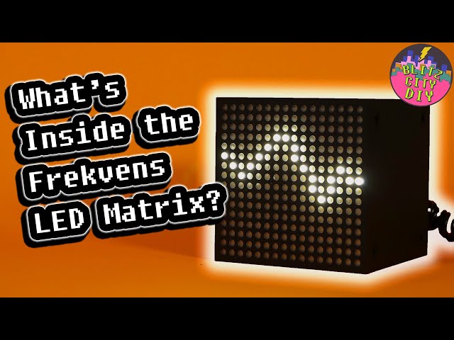 enkelt gang rustfri forudsætning What's Inside the Frekvens LED Matrix? - YouTube