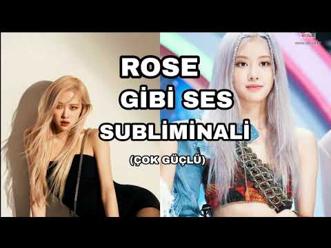 ROSE SES SUBLİMİNALİ (ÇOK GÜÇLÜ BAŞINIZ AĞRIYORSA İIE YARIYOR AĞRIMASADA İŞE YARAYACAK) (açıklama)