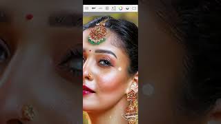 🫶❤️ cute actress face smooth photo editing apps in Autodesk Sketchbook #shorts screenshot 4
