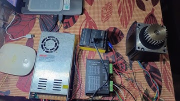 Fatek PLC and Stepper Motor testing with HSPSO Function and Fatek PLC Programming NC control #fatek