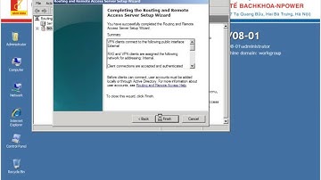 70 642 Cấu Hình VPN Client To Site Sử Dụng RRAS