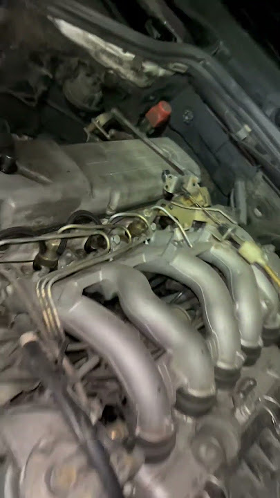 How to adjust idle on om602d #mercedes #w124 #superturbo