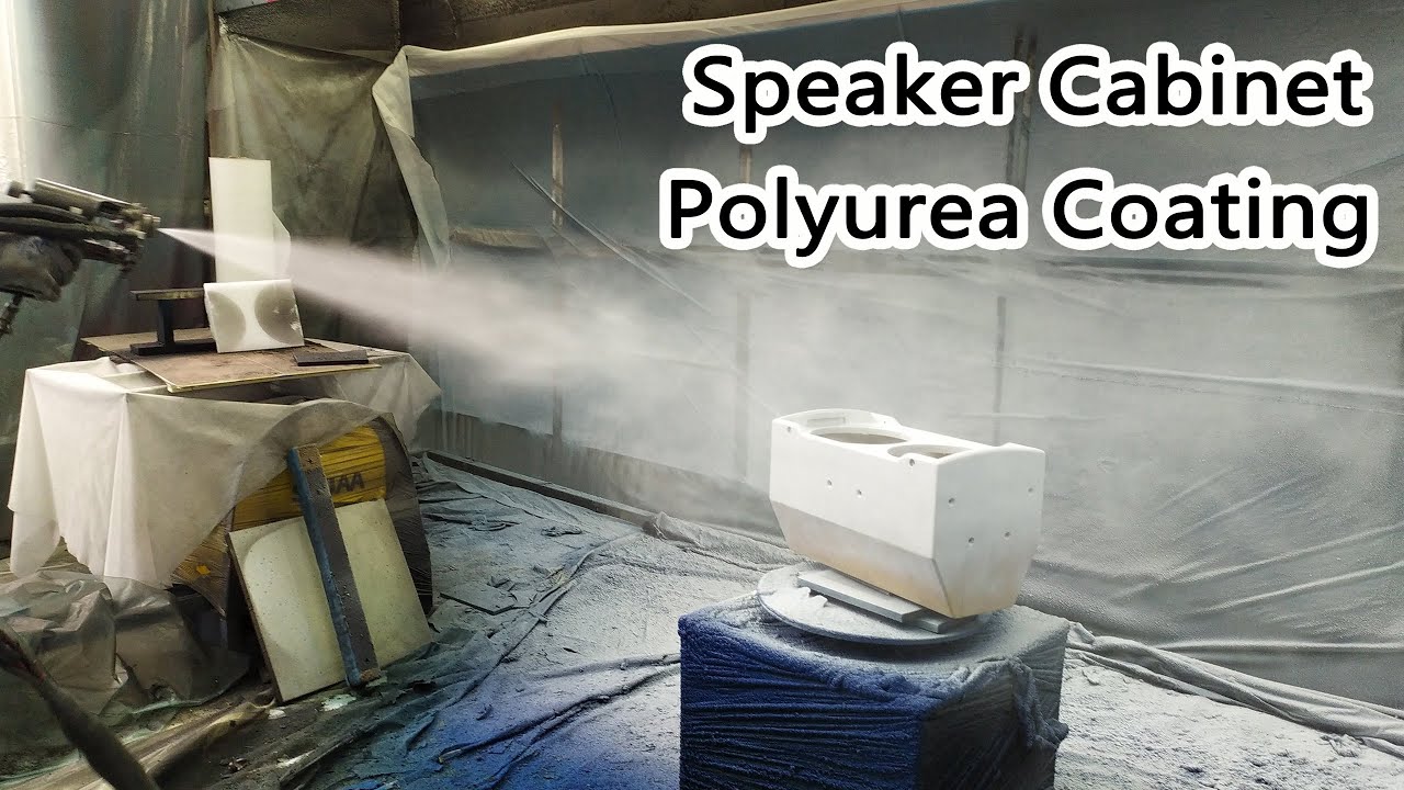 How To Spray Polyurea Coating For Speaker Cabinet How To Paint Speakers how-to-spray-polyurea-coating-for-speaker-cabinet-how-to-paint-speakers