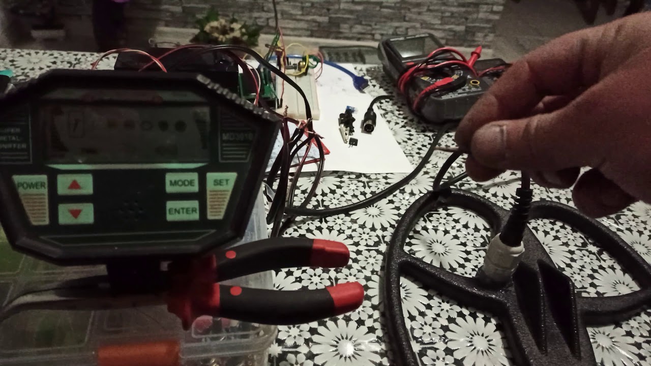 Chinese Metal Detector MD3010 1 Eu 30cm YouTube