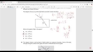IGCSE Physics 0625/21/M/J/21