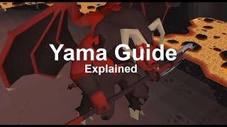 Yama Explained | Beginner Guide Mage Only | OSRS