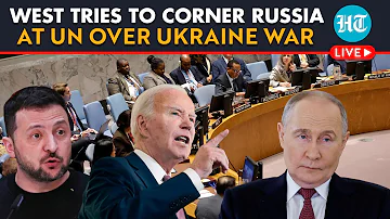 LIVE | U.S.-led West Trains Guns At #Russia For Using #Iranian #Weapons In #Ukraine | UNSC Meeting