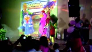 Teatro infantil  na sua escola Galinha Pintadinha 2012 animando) São Paulo - Brasil.mp4