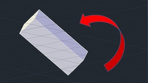 Rotate an Object with Angle - Autocad