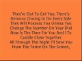 Michael jackson  thriller lyrics